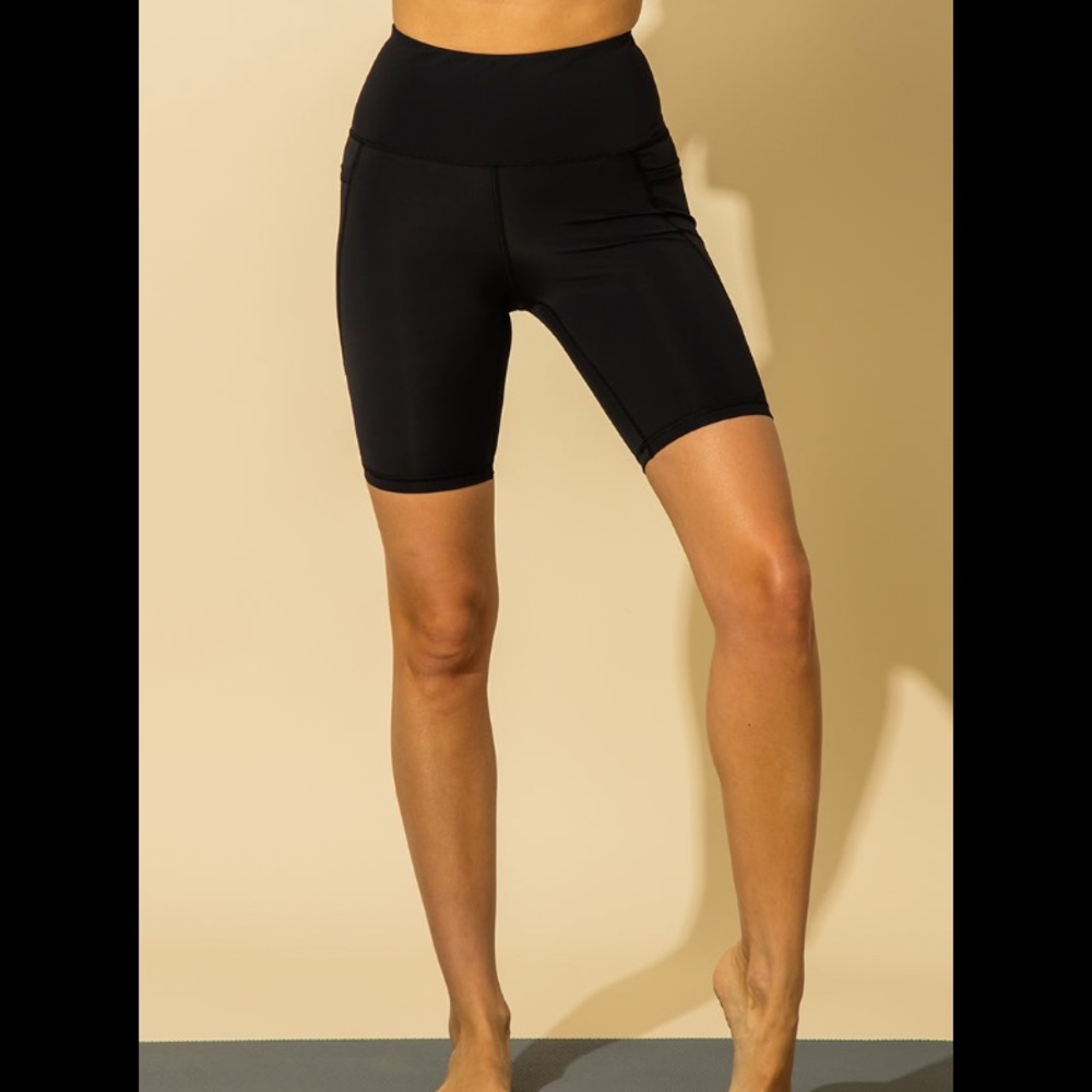 Black Biker Shorts